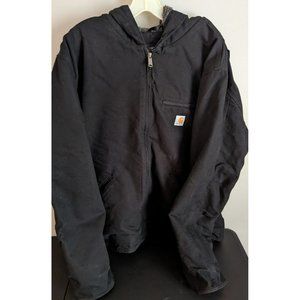 * Carhartt Jacket OJ0140-M Black Mens XL Loose Fit